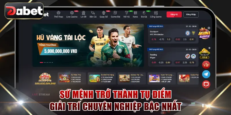 Sứ mệnh trở thành tụ điểm giải trí chuyên nghiệp bậc nhất